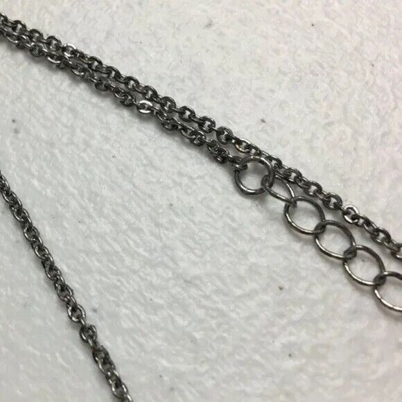 Sun Medallion Pendant Necklace 28in Silver Tone Cable Chain Spring Clasp - Picture 7 of 9